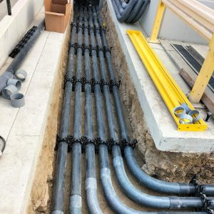 Instalación de tuberías subterránea 8
